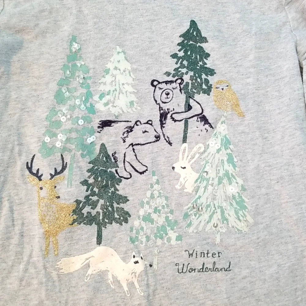 Gymboree ALL SPRUCED UP Winter Wonderland shirt